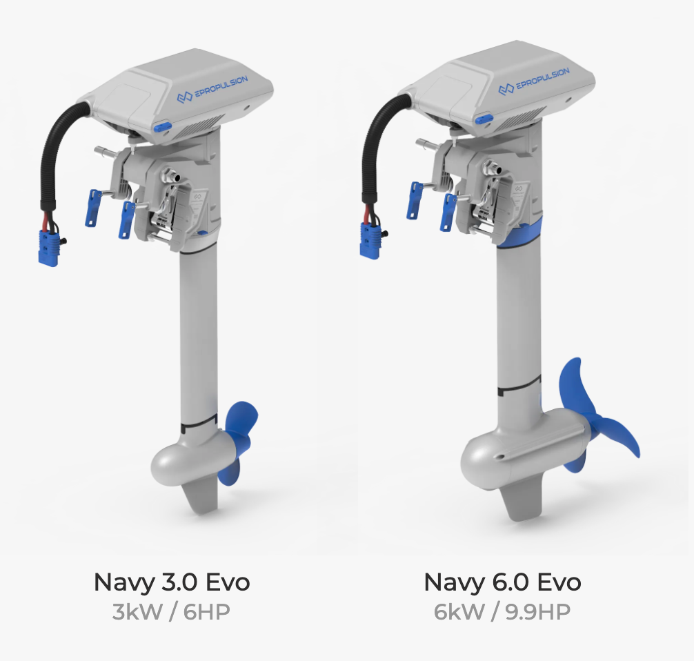 Navy Outboard Motor