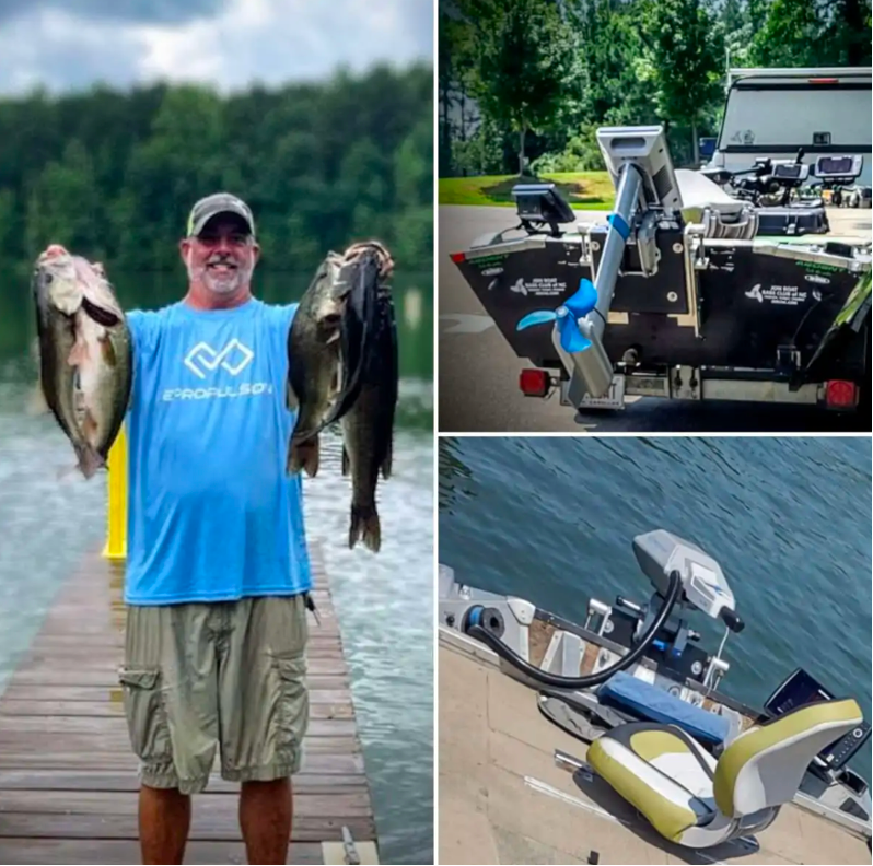 Navy 6.0 Evo on Bass Boat